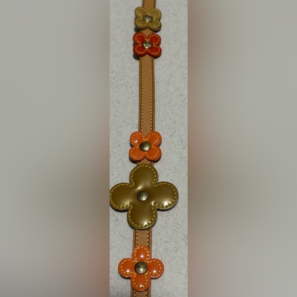 Louis Vuitton Flower Lexington Belt/Bracelet/Choker Vernis Varnished Leather - Picture 5 of 9